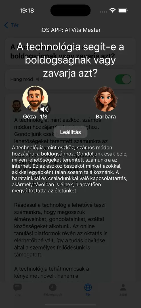 Valós Idejű Interakció